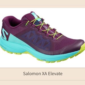 EUC Salomon XA Elevate | Trail running Shoes All Terrain Purple Size 8.5